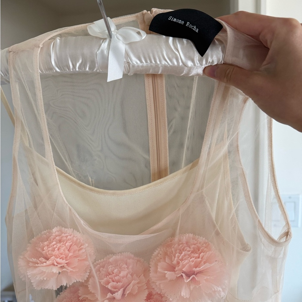 Simone Rocha carnation dart dress - Picture 3 of 8